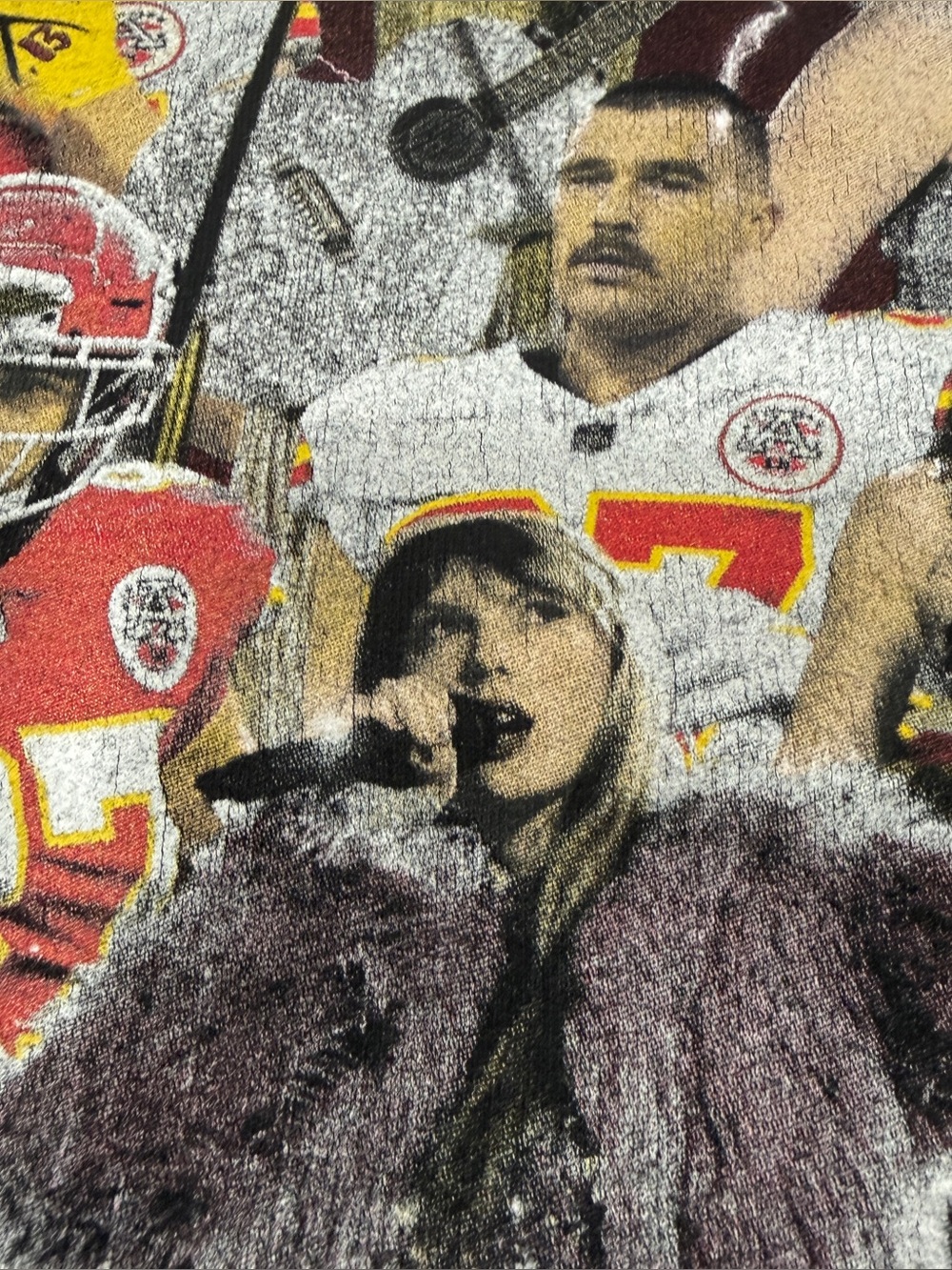 Red Zone Taylor’s Version XL Black Sweatshirt Kansas City Bellboy Swift Merch - Picture 8 of 12